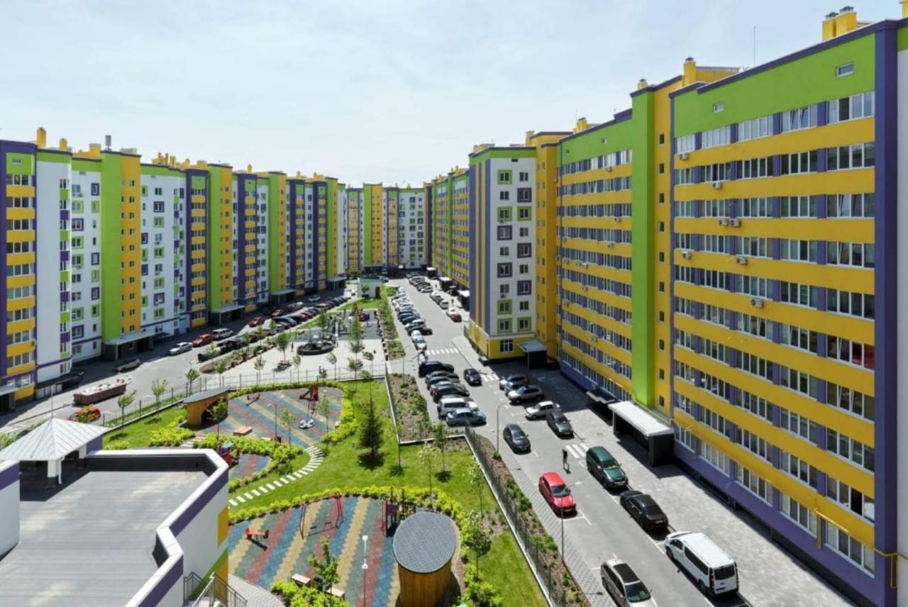 094 Жк Щасливий Нова Та Сучасна Квартира Kyiv Exterior foto